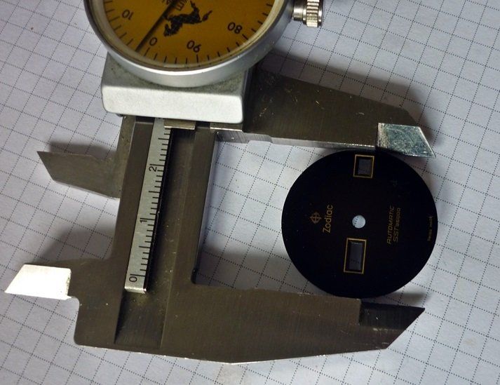 Zodiac Orologi: Vintage ZODIAC Automatic SST 36000 Ziffernblatt -Zifferblatt – Usato da Adliswil venduto da di_hans 9