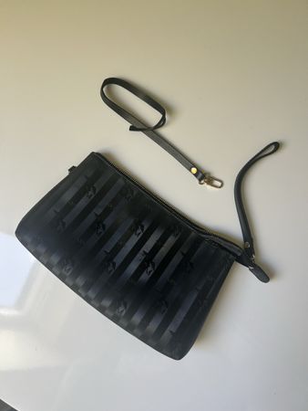 Maison Mollerus Vinerus Pizol Kosmetiktasche schwarz 25 cm