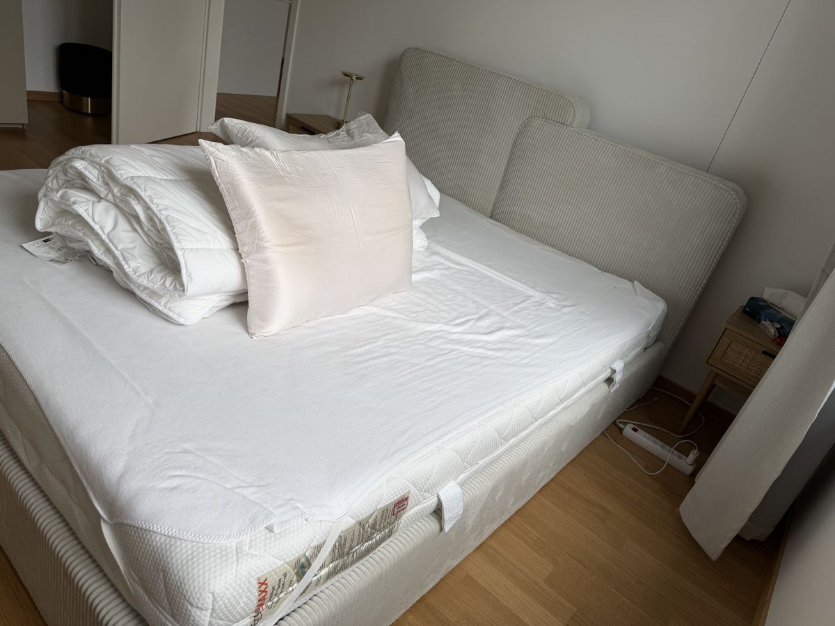 Betten: Lit coffre velour 160x200 – Neu (gemäss Beschreibung) aus Clarens von Louiise13 5