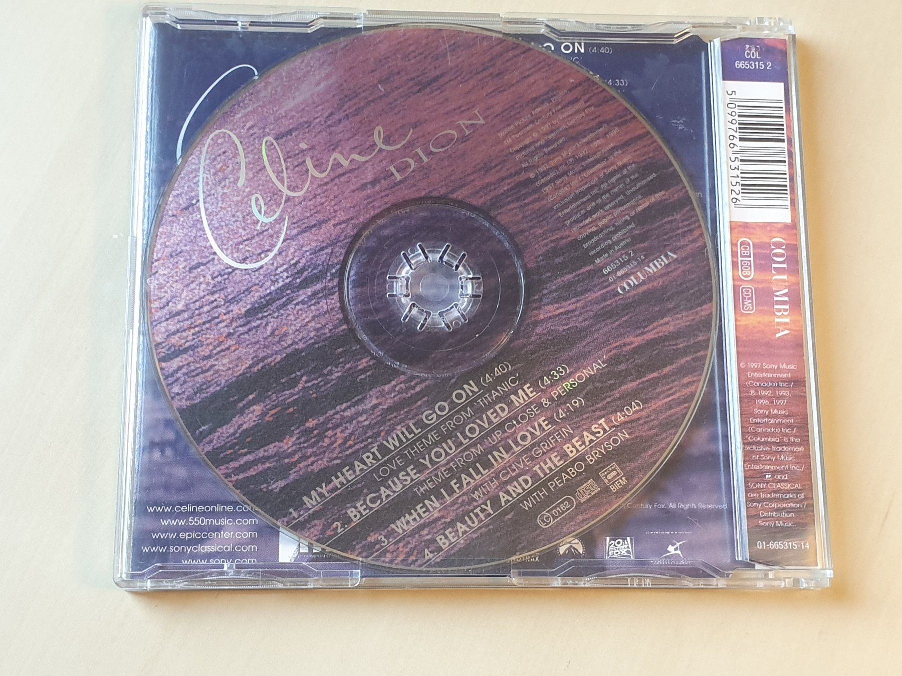 CDs: Celine Dion My heart will go on – D'occasion à Stansstad par collectorsshop 1