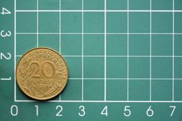 währung francaise 20 centimes 1981