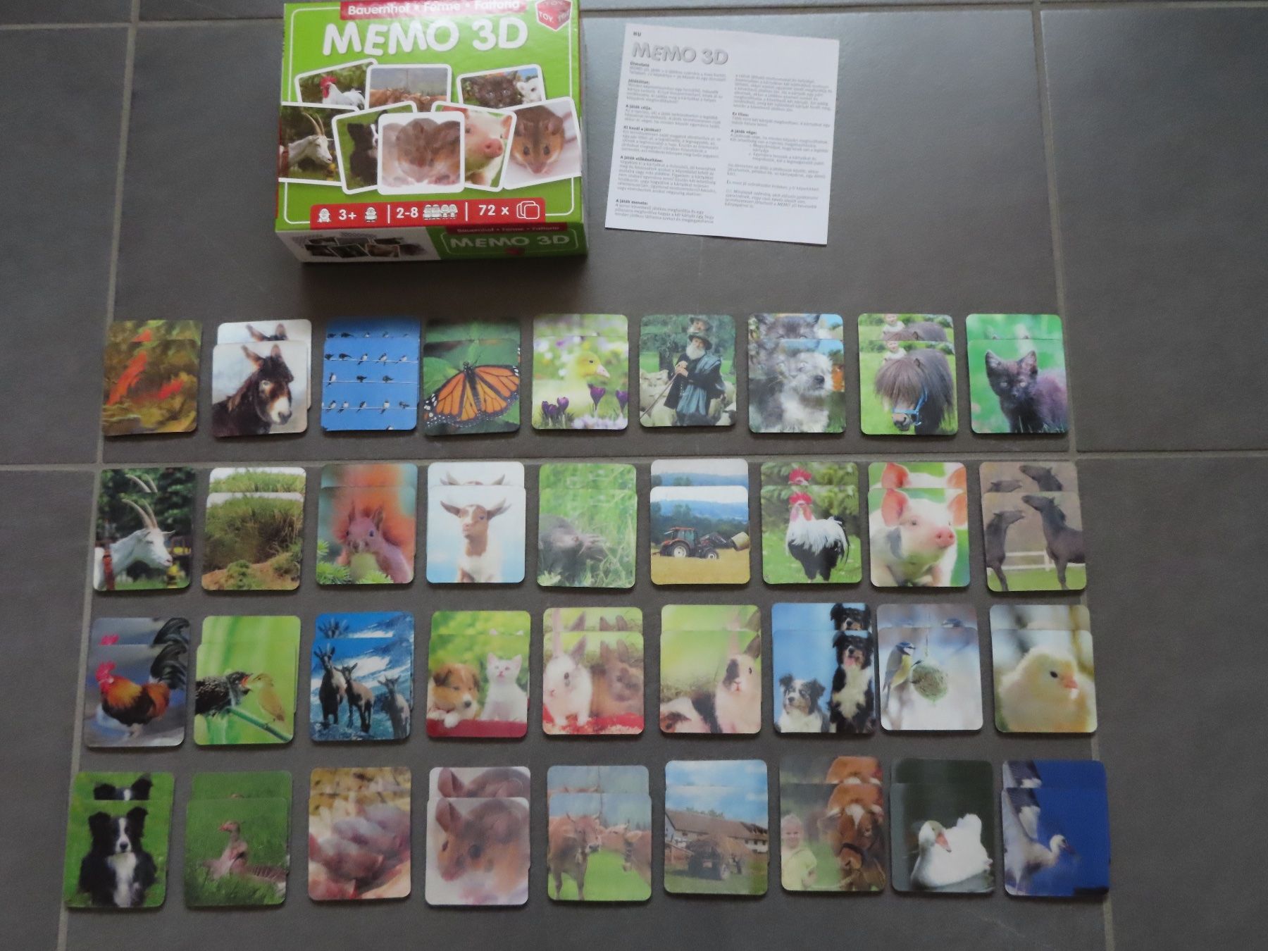 Giochi: 3D Memory "Bauernhof" +++wie neu+++ – Nuovo (secondo la descrizione) da Wallenried venduto da Asyano 6
