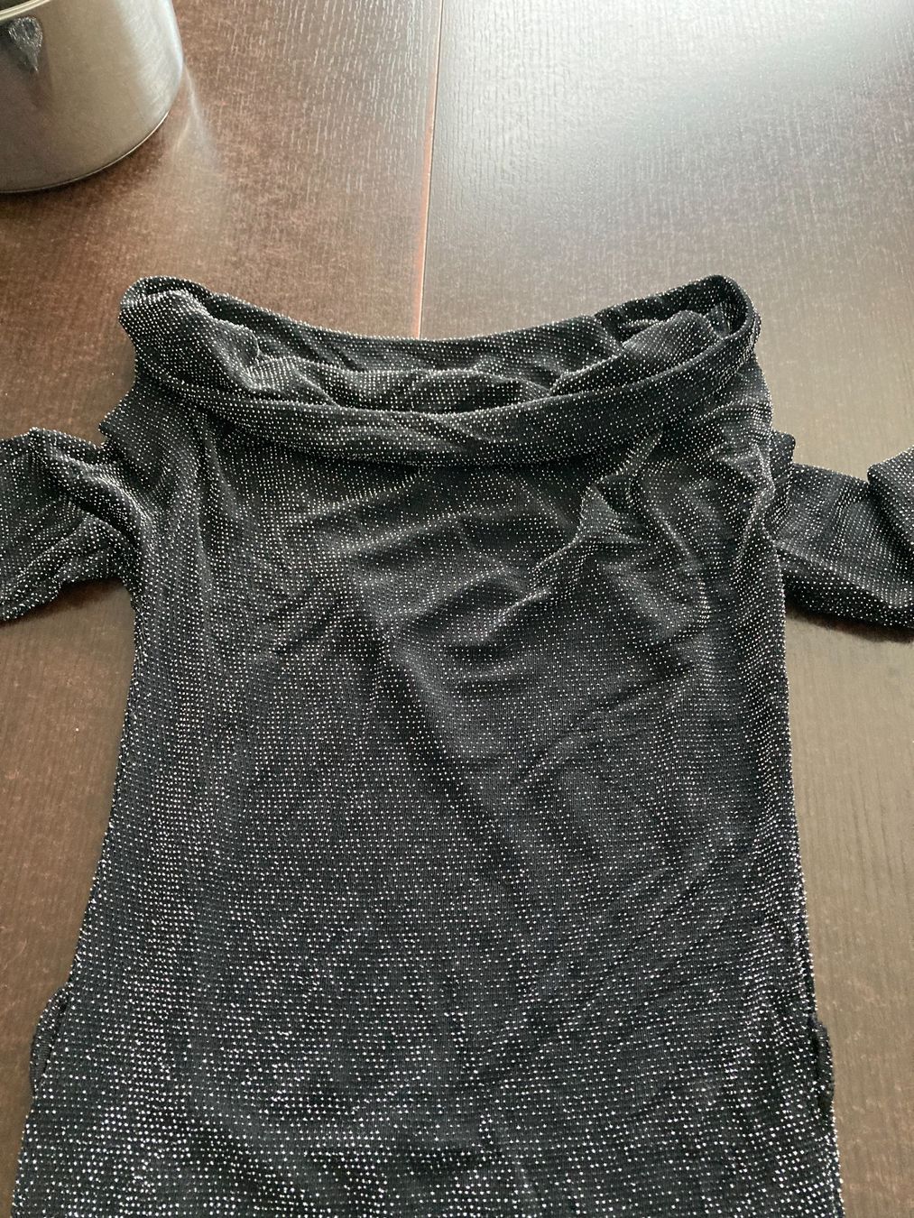 Robes: Robe noir argenté taille S – D'occasion à Domdidier par qatar1973 1