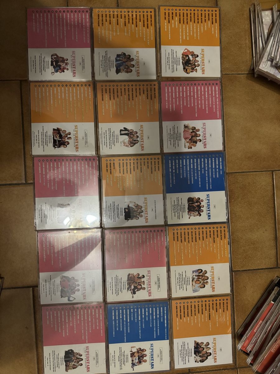 CDs: Collection CD Superstars 30 cd caisse 4 – Gebraucht aus Veyrier von kimedovapa 1