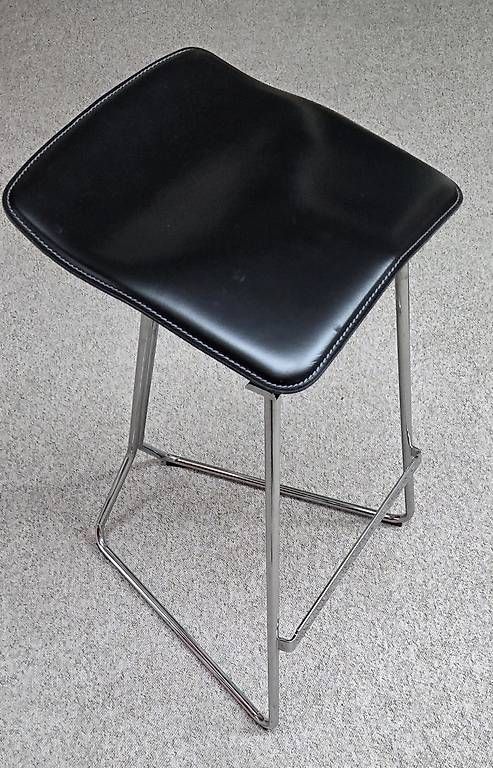 Classicon Hocker: Bar Hocker  Leder / Chromstahl – Gebraucht aus Winterthur von LucaRicardo 3
