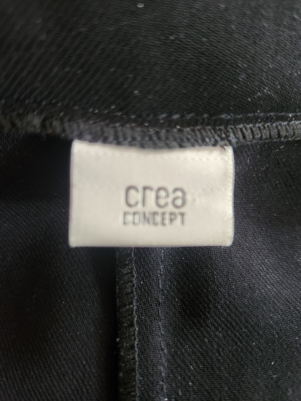 Hosen: Pantalon Crea Concept noir taille 38 100% polyester – Gebraucht aus Niedergösgen von Eva2410 7