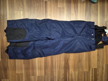 Skihose blau 128 mit abnehmbarenTrägern B