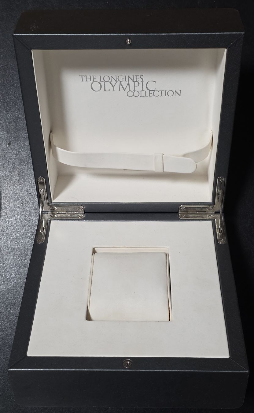 Longines Scatole porta orologi: Boîte Longines "The Olympic Collection" - bon état – Nuovo (secondo la descrizione) da La Chaux-de-Fonds venduto da mem_l6xm 1