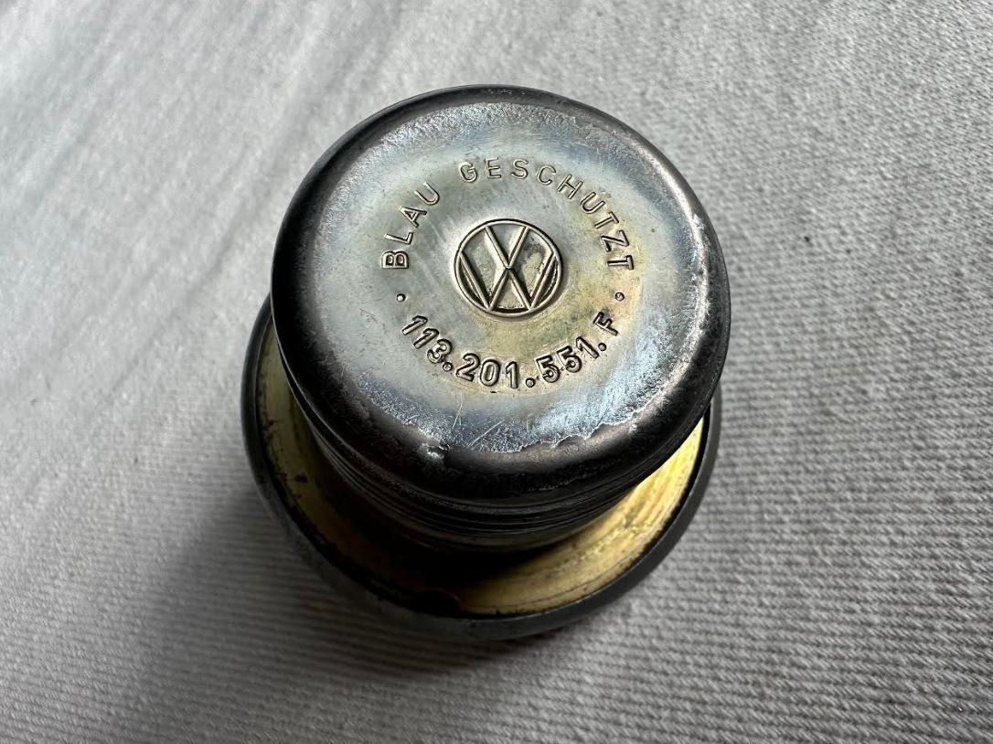VW Alle Autoersatzteile: Original VW Käfer Metall Tankdeckel – Gebraucht aus Ried-Brig von V8_Andy 2