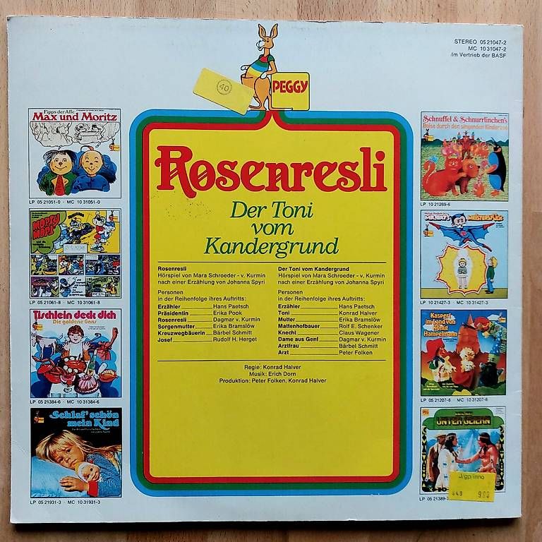 Dischi in vinile: Langspielplatte Rosenresli – Usato da Seuzach venduto da Heinz7947 2