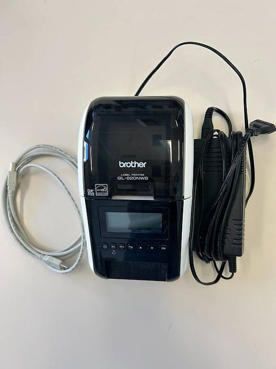 Imprimante étiquettes Brother QL-800 - USB, Testée OK, Avec Câble Et Alim