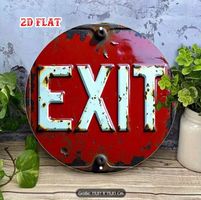 Schild EXIT