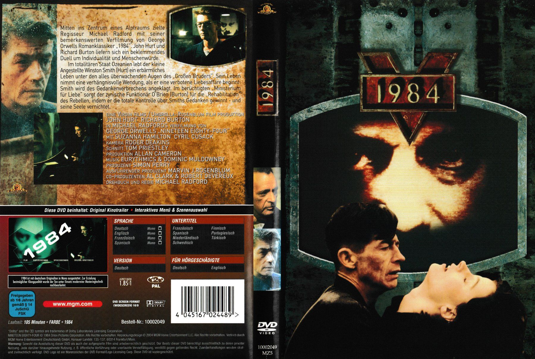 Tutti i DVDs: DVD - 1984 – Usato da Langnau am Albis venduto da MediaRescuerKeLoX
