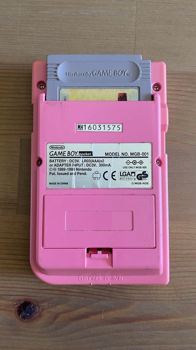 Nintendo Console: Gameboy Pocket Pink inkl. 5 Spielen – Usato da Zürich venduto da leo_f9fq 2