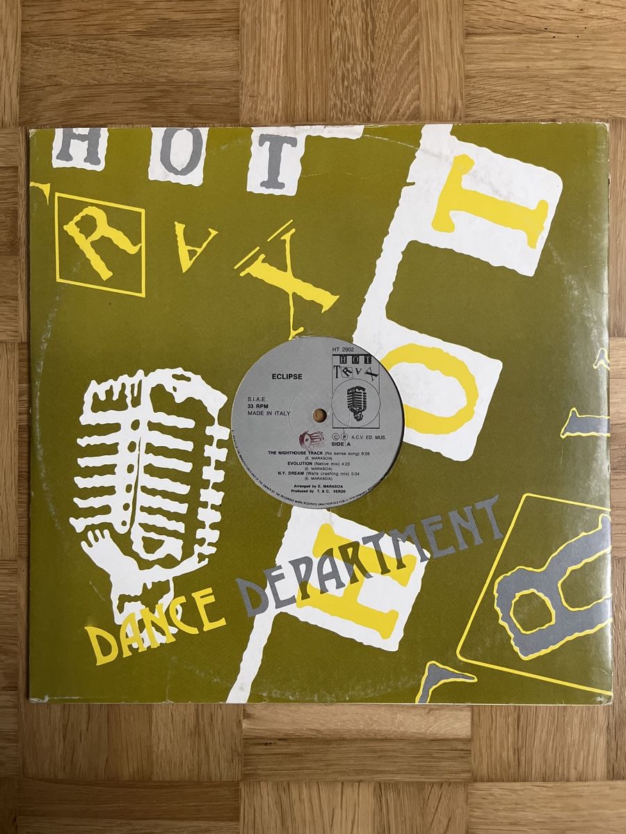 Schallplatten: Eclipse Techno / Acid Vinyl – Gebraucht aus Wangen b. Olten von break72