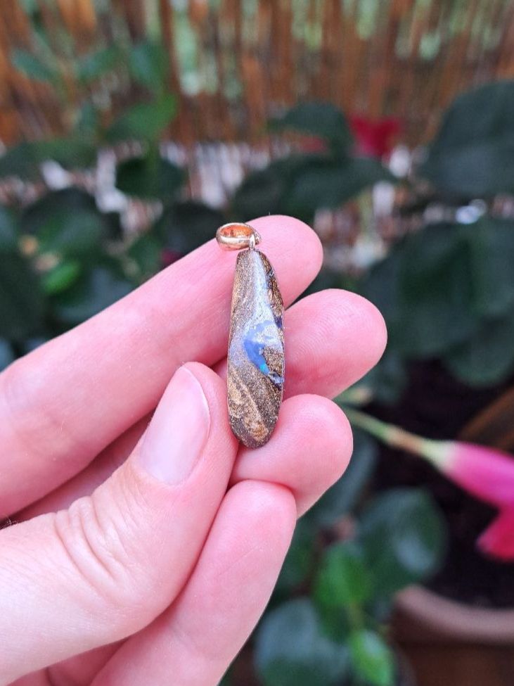 Pendentifs: Boulder Opal aus Australien Anhänger – Neuf avec emballage d'origine à Richterswil par Viorella 1