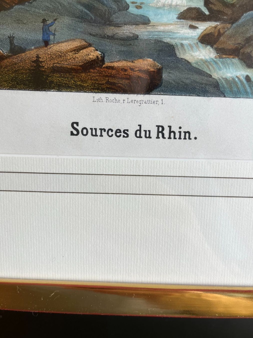 Stiche: "Sources du Rhin - Rheinquelle" - Graubünden – Neu (gemäss Beschreibung) aus Schübelbach von artandstyle 1