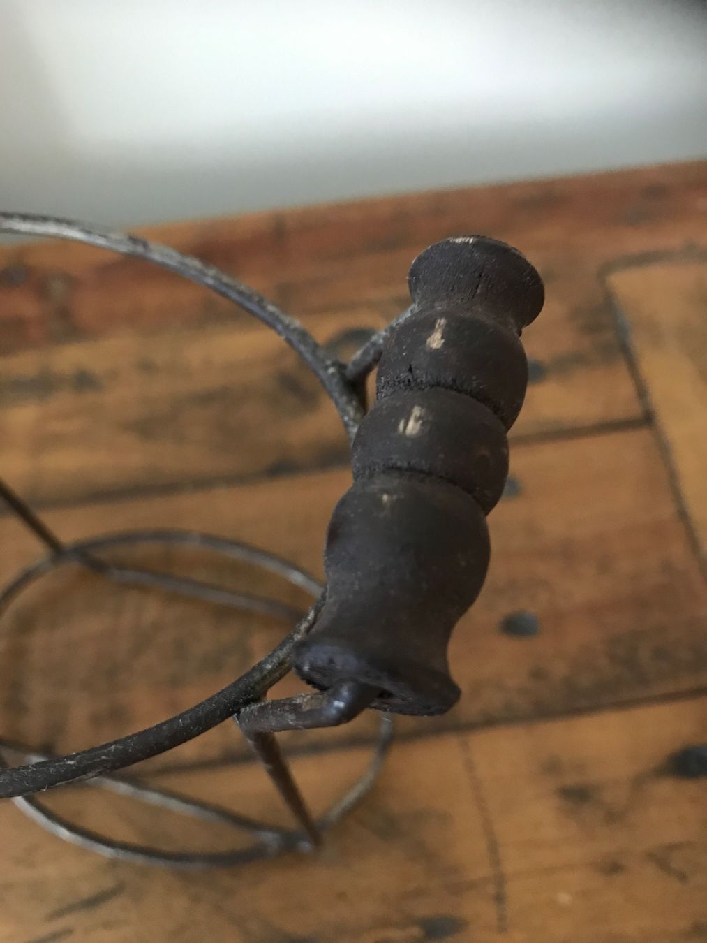 Vasen & Gefässe: Vase aus Glas in Matallständer – Gebraucht aus Rapperswil SG von cosiba01 4