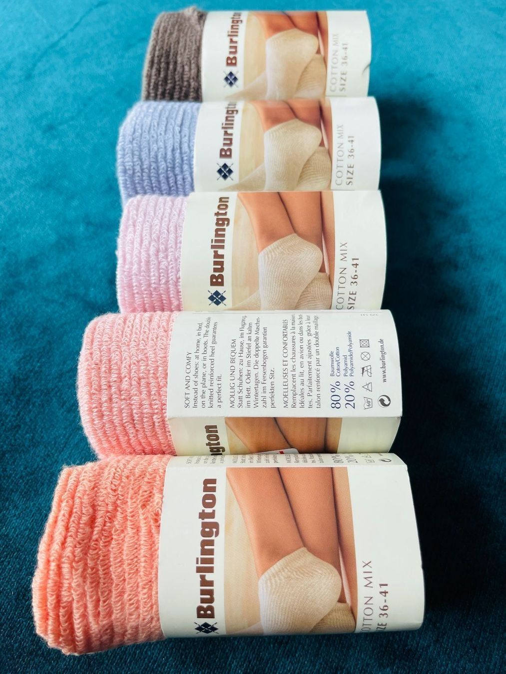 Burlington Socken: Damen Socken Burlington /Baumwolle – Neu und originalverpackt aus Zumikon von DamenFashionShop 4