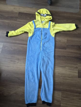 Minion Overall, Gr. 134/140, Kuschelig warm für den Winter!