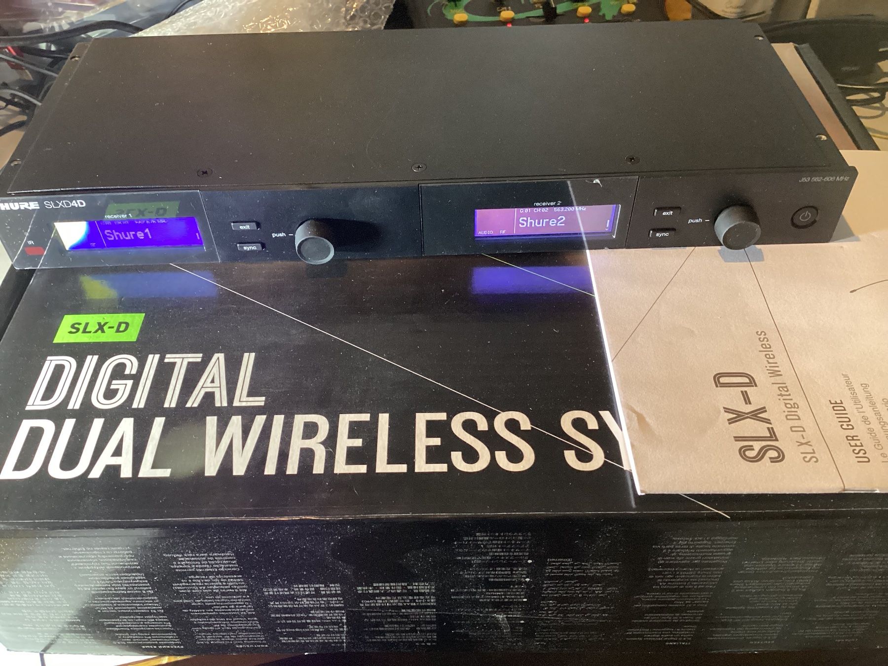 Shure Mikrofone: Shure SLXD4D Digital Wireless RX Dual – Gebraucht aus Niederbipp von strubu69