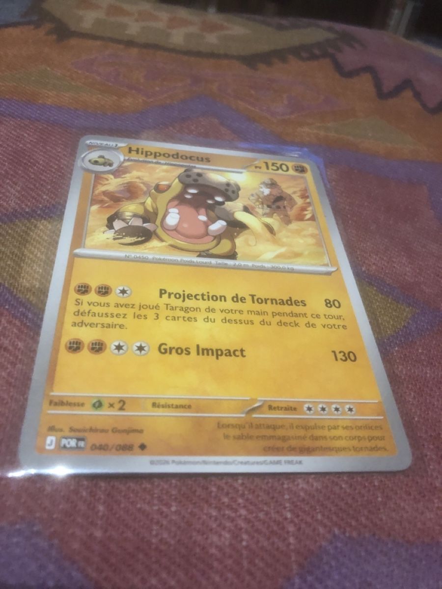 Pokémon Cartes à collectionner: Hippodocus (FR) – Neuf (Voir description) à Lausanne par fransadpop