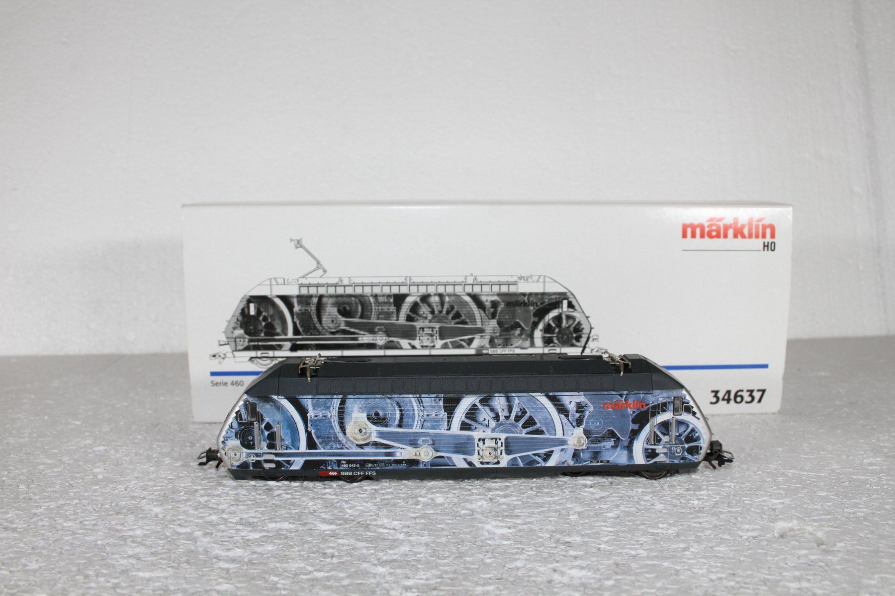 Märklin Modellini di ferrovie: Märklin 34637 SBB Re 460 "Krokodilgestänge" – Nuovo (secondo la descrizione) da Triesen venduto da cor_62ts