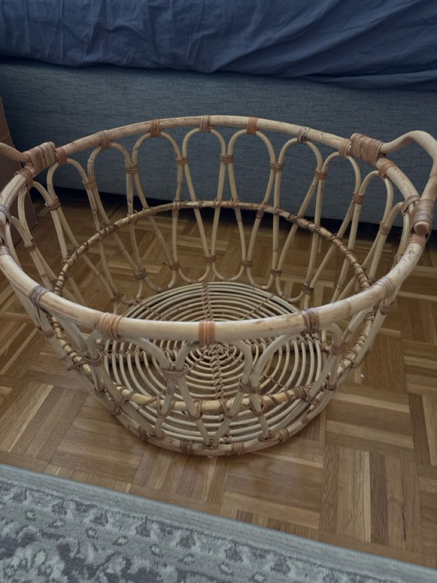 Ikea Sonstiges für Haushalt & Wohnen: Rattan Korb  – Gebraucht aus Luzern von lil_zd5g