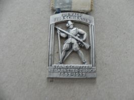 Medaille Schützenfest Rehalp Schiessen Zürich ZH Jahr 1935