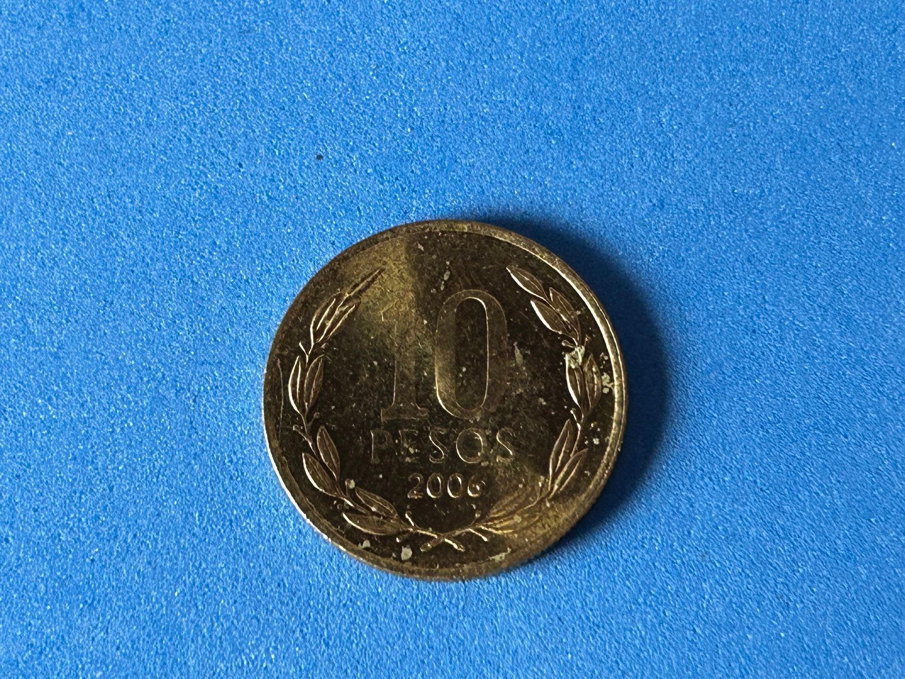 Tutti le monete: Chile - 10 Pesos 2006 – Usato da Corcelles NE venduto da AJKader 2