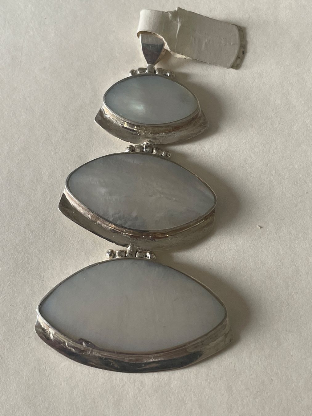Ciondoli: pendentif en argent 925 avec coquillages – Usato da Montreux venduto da Pipo7878