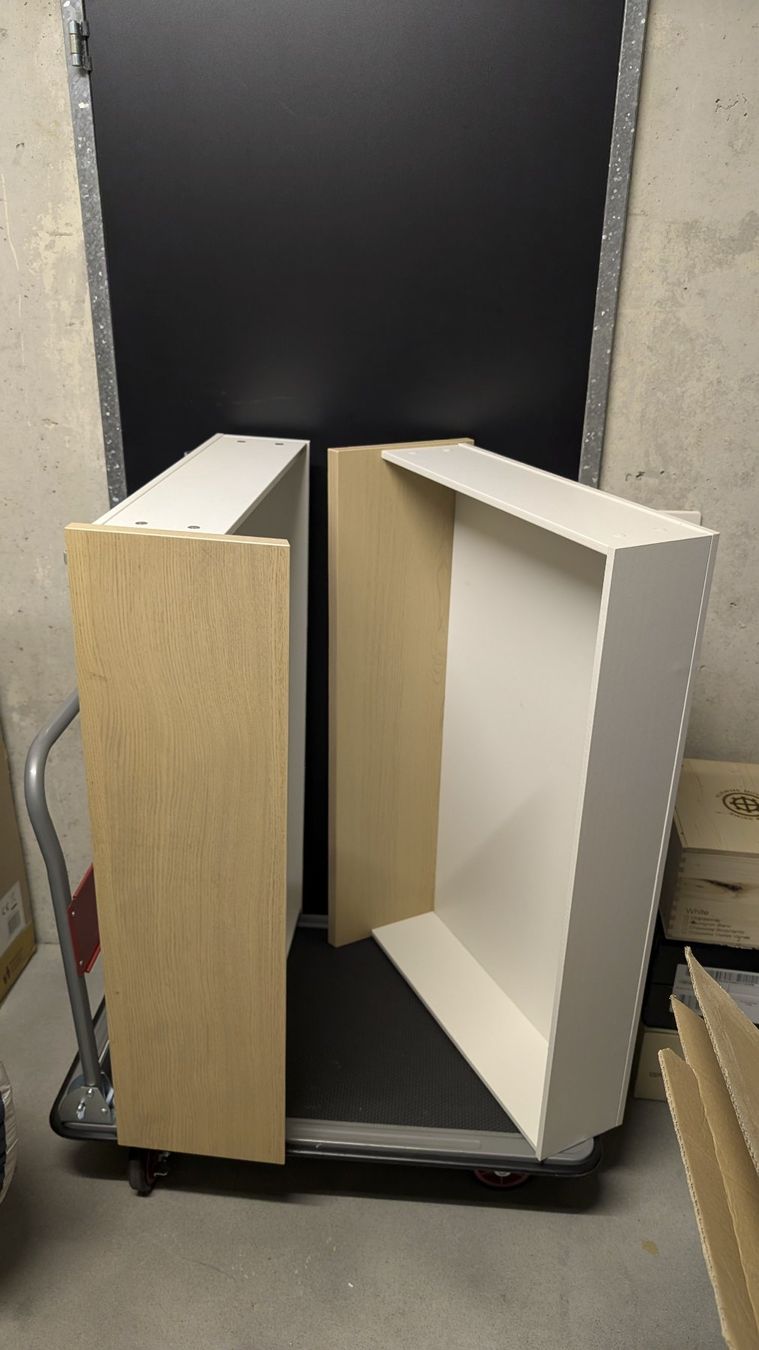 Ikea Sonstiges für Haushalt & Wohnen: 2x MALM Bettkasten - Eichenfurnier weiss lasiert – Gebraucht aus Zürich von Arma_