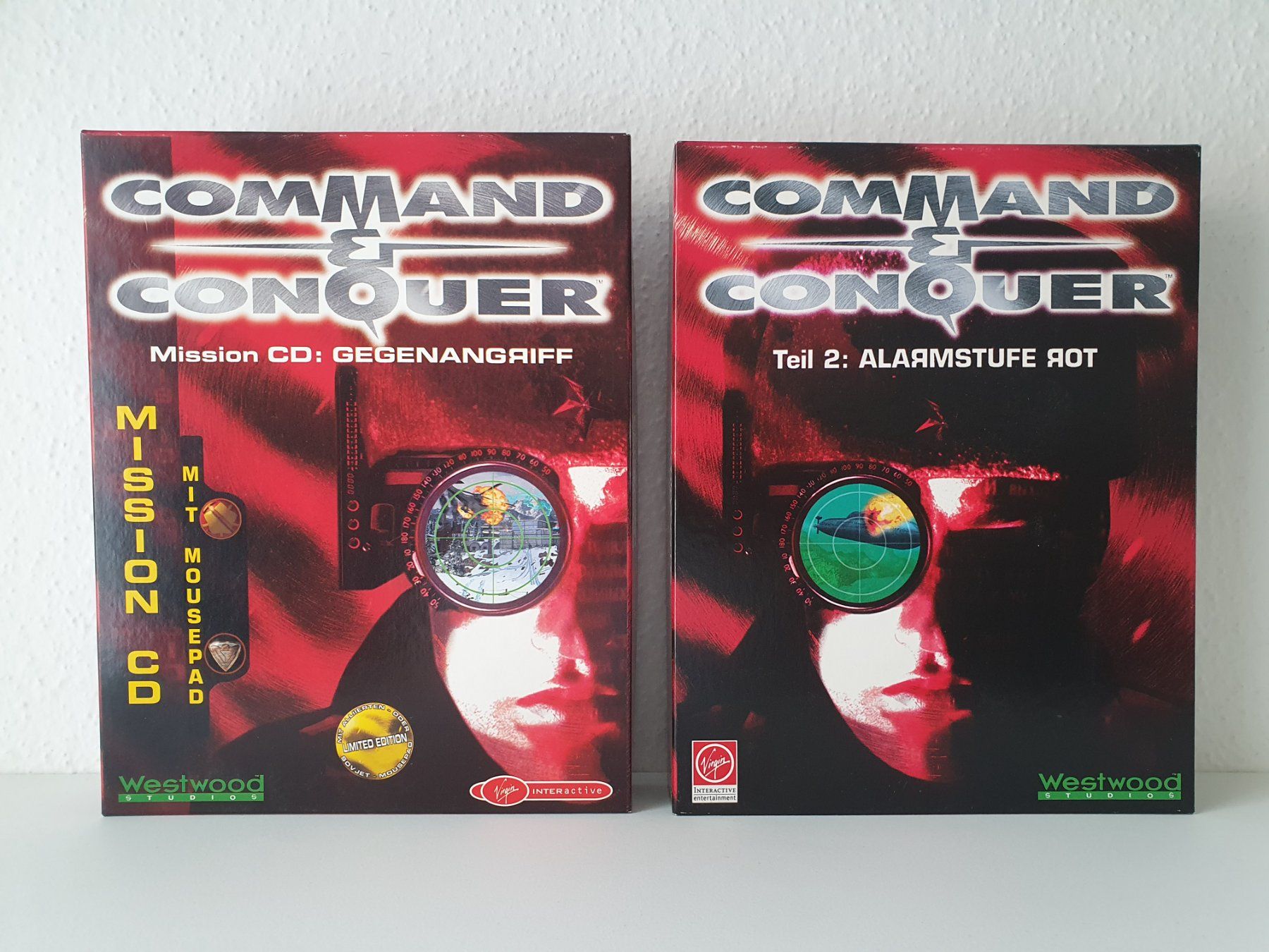 Spiele: PC Game Command & Conquer: Alarmstufe Rot 2 Bundle Big Box – Gebraucht aus Greifensee von  1