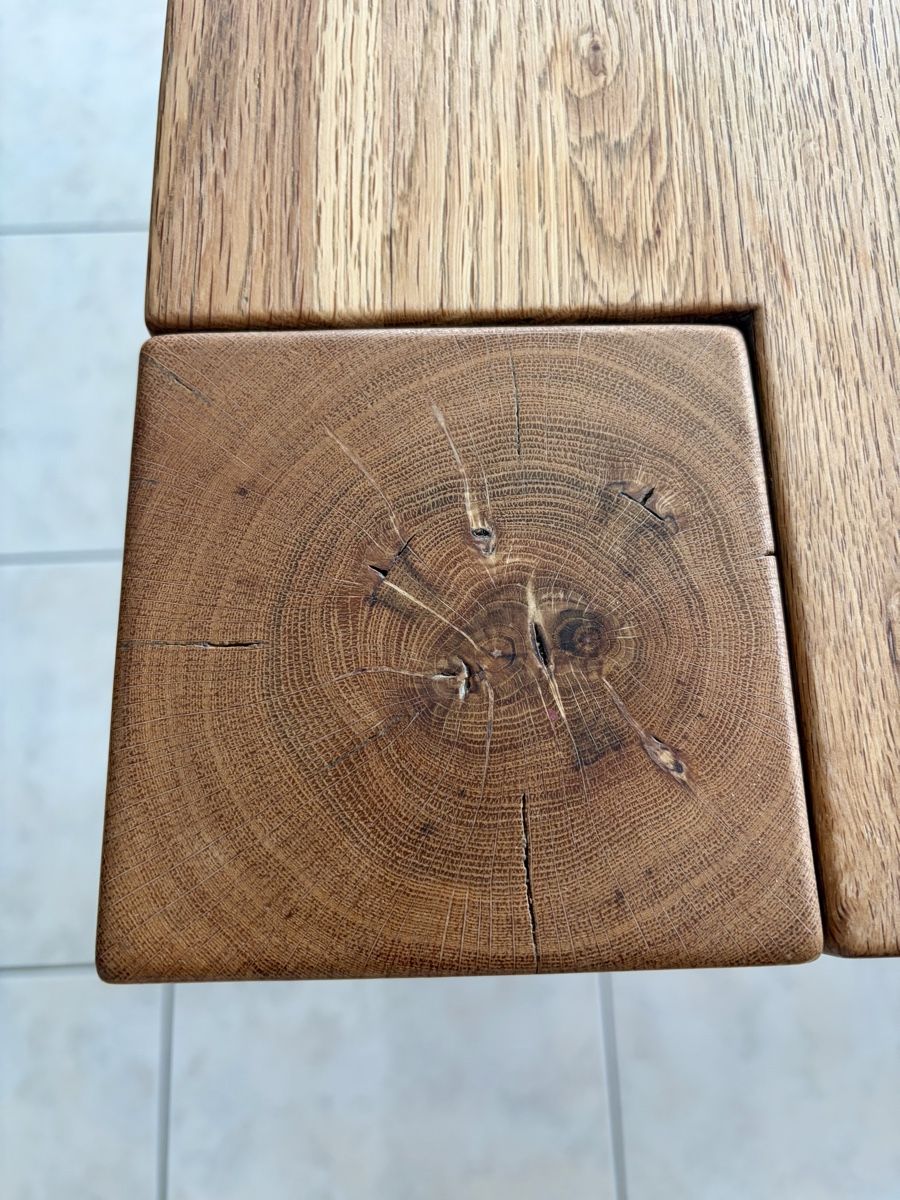 Tables: Schöner Holztisch massiv, Eiche – D'occasion à Herisau par verkaufen75 2