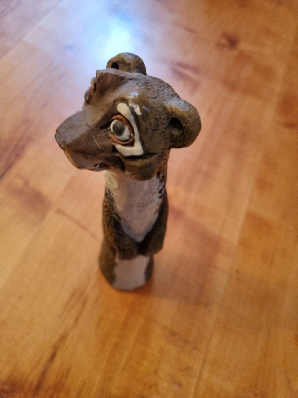 Statuette: witzige Tierfigur (Erdmännchen) – Usato da Fürstenaubruck venduto da PizBeverin2018 1