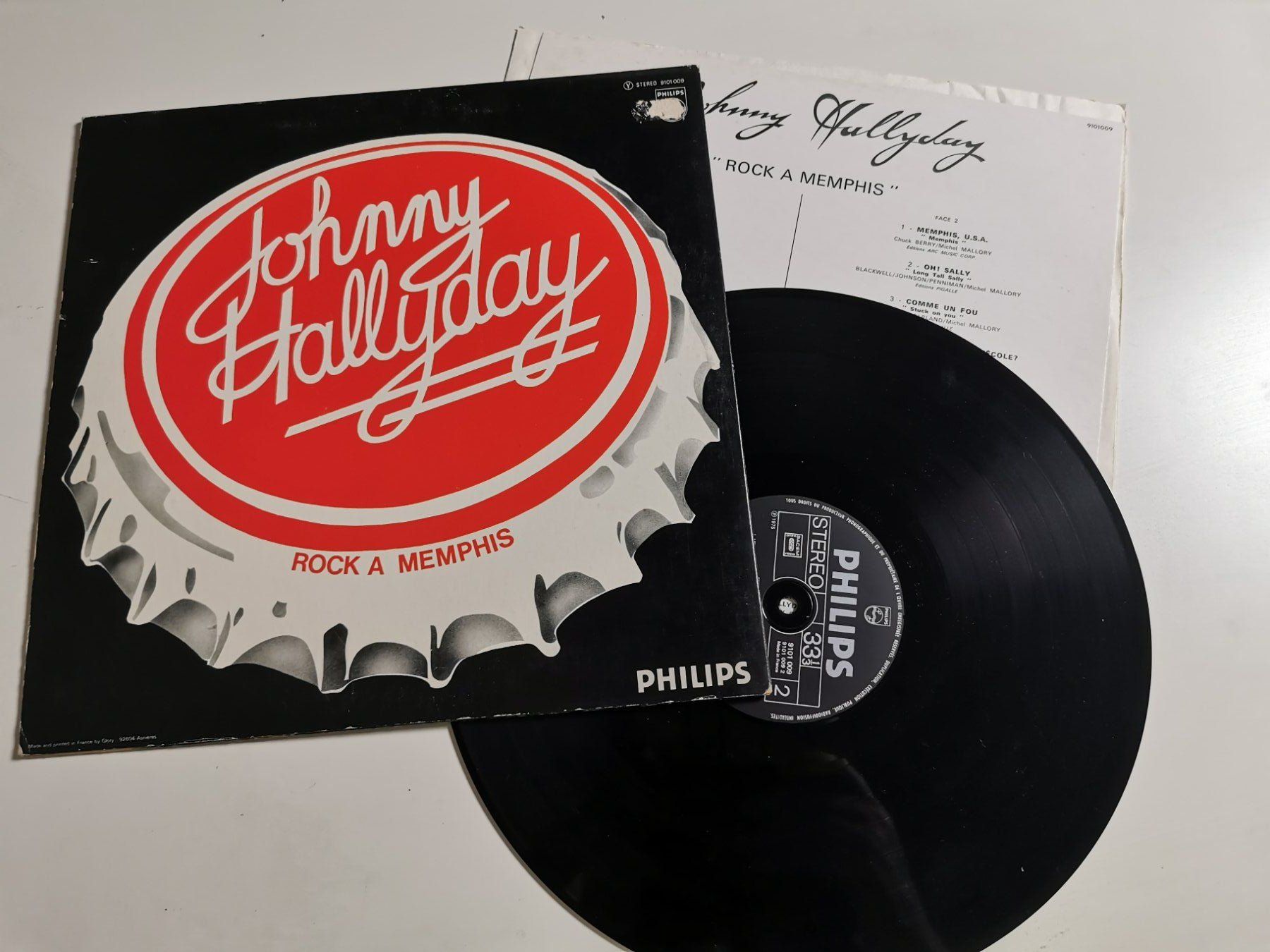 Dischi in vinile: JOHNNY HALLYDAY - ROCK A MEMPHIS – Usato da Grafenried venduto da House-of-Oldies 1