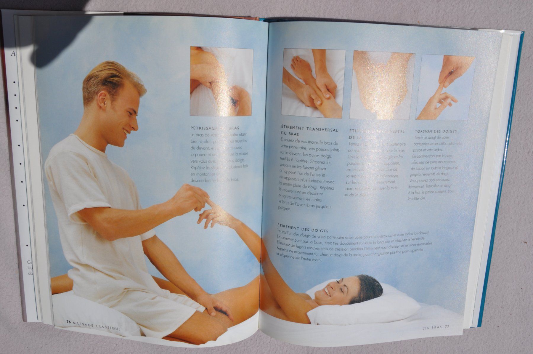 Bücher: Le livre du massage: techniques expliquées pas à pas – Gebraucht aus Fully von Minouchka 2