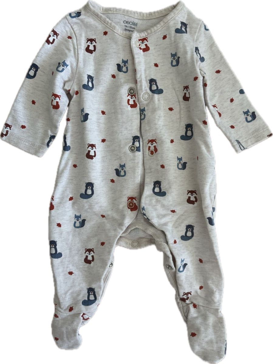 Pagliaccetti: Babystrampler Obaibi Gr. 1M – Usato da Zürich venduto da pknop