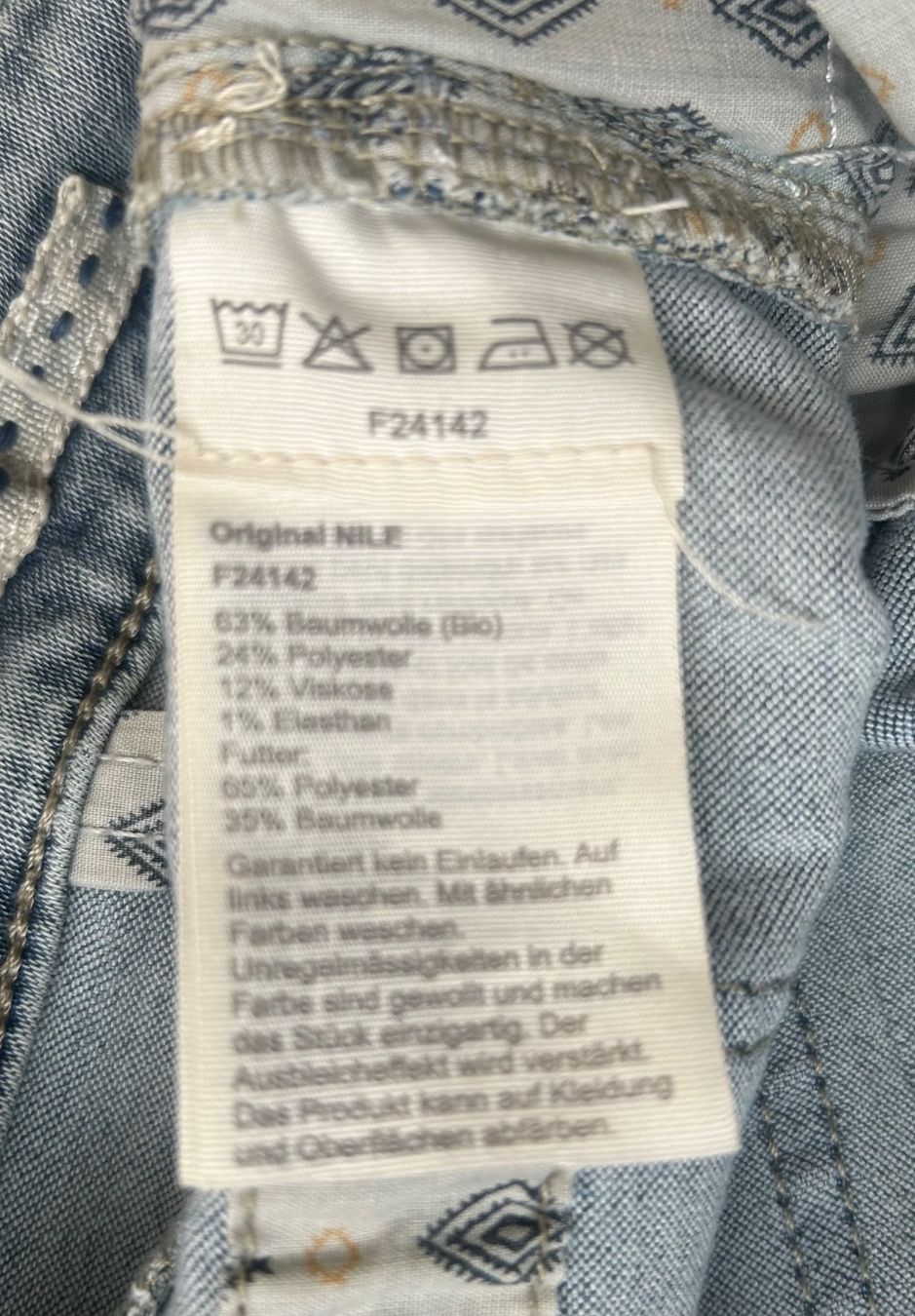 Nile Pantaloni: NILE Hose NEU – Nuovo (secondo la descrizione) da STUDEN BE venduto da SMIROS 6