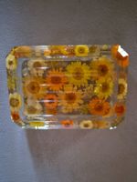 Hübsche Seifen-oder Schmuckschale mit Blumen, fabrikneu