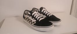 Vans Sneaker Ward Checkered schwarz weiss gr40