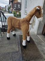 Plüschpferd wie neu, perfekt für Sommerabenteuer & Spiel 🐎