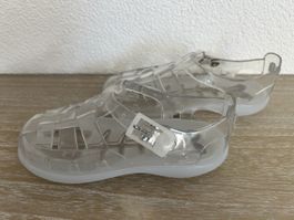 Kinder Badesandalen transparent Grösse 30 neuwertig