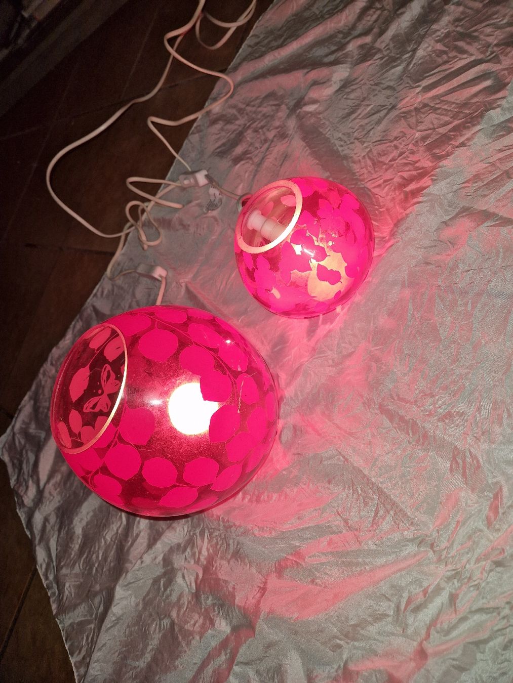 Ikea Lampade: 2x IKEA Knubbig rote Kugelleuchten - Deko . – Usato da Willisau venduto da mar_j55v 6