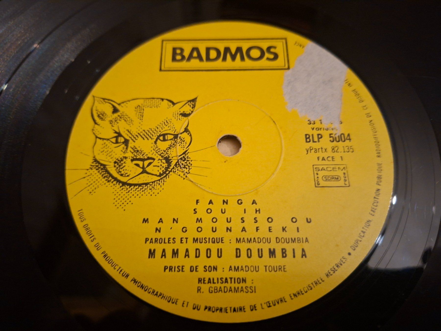 Schallplatten: African LP - Mamadou Doumbia Vol 1 – Gebraucht aus Bernex von Wannabehasbeen01 5
