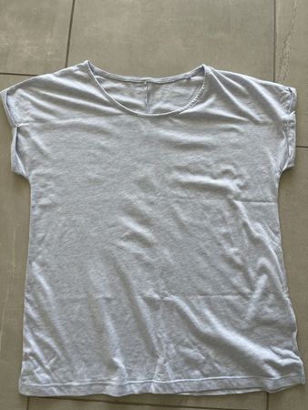 Esmara Damen T-Shirt Grösse L 46/48 hellblau Kurzarm Shirt