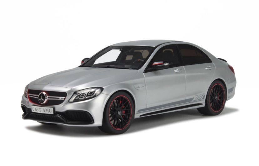 Mercedes-Benz C 63 S AMG 1/18 GT-SPIRIT GT068 (Neu (gemäss