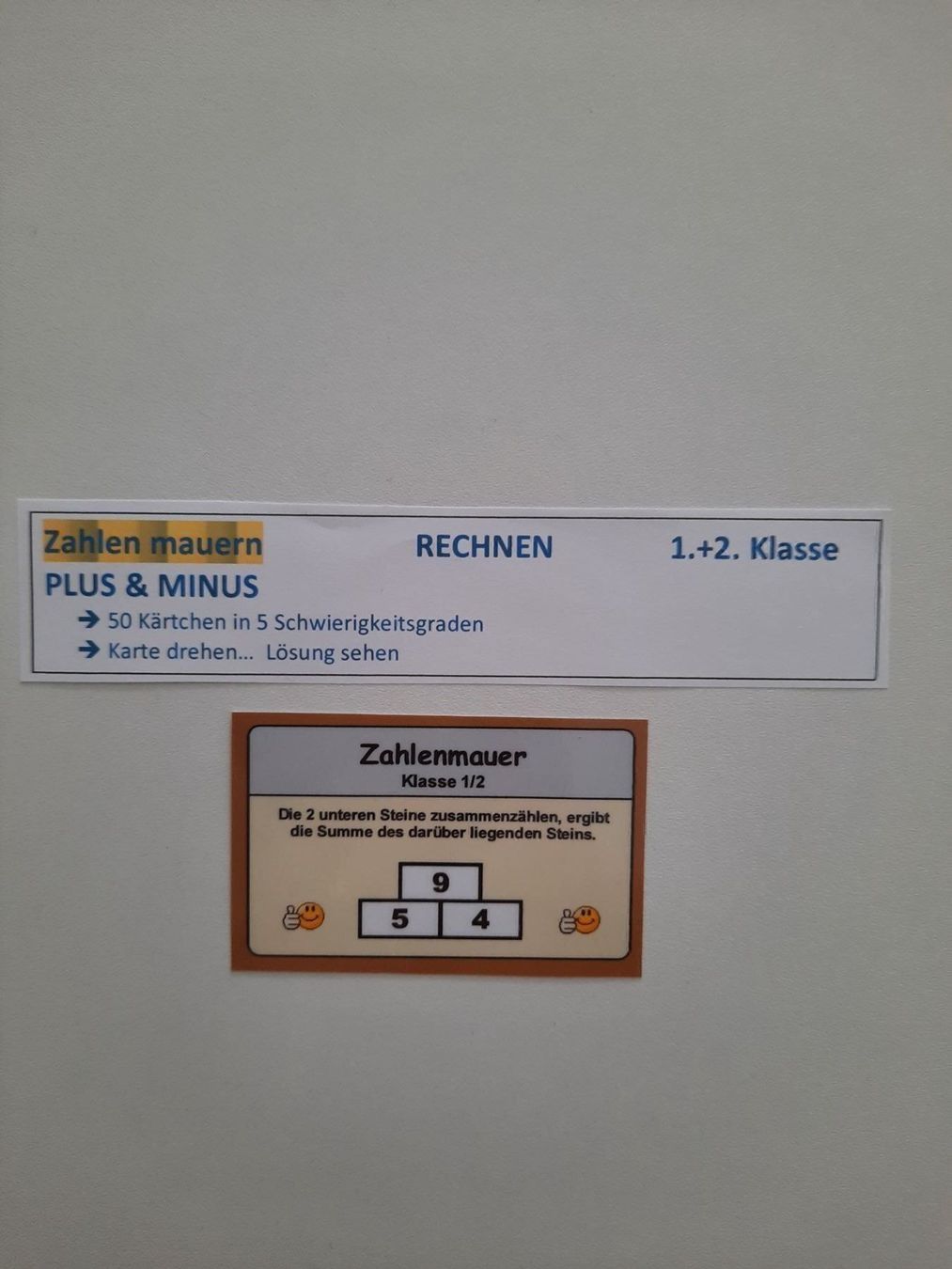 Giochi: Rechnen 1.+2. Kl. PLUS+MINUS, Montessori – Nuovo e nell'imballaggio originale da Eschenbach LU venduto da chriesi67 1