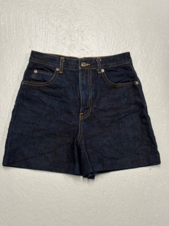 Zara high waist Jeans Shorts Gr. 34 denim dunkelblau