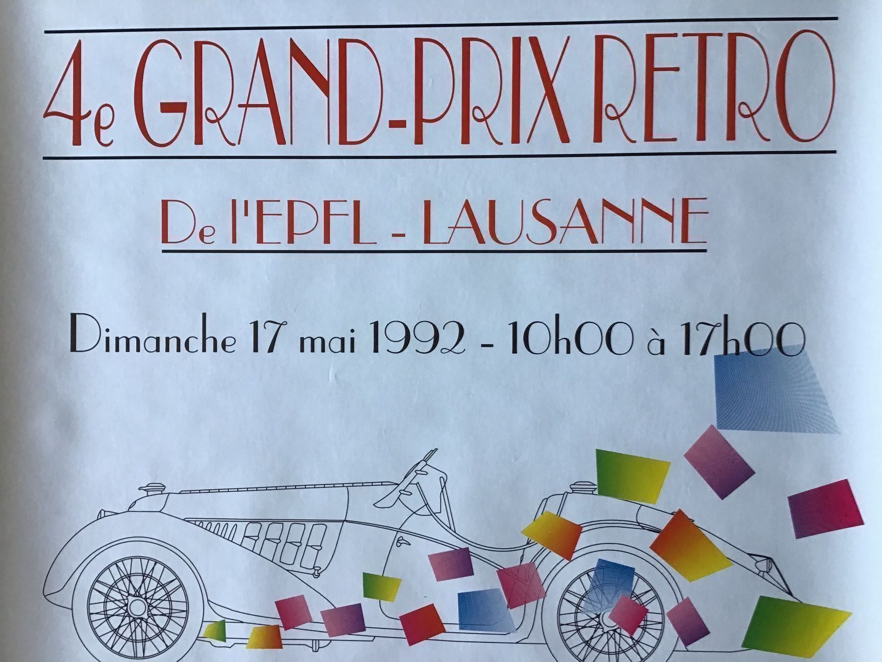 Foto & Immagini: Grand Prix Rétro EPFL – Usato da Némiaz (Chamoson) venduto da Patoshi 2